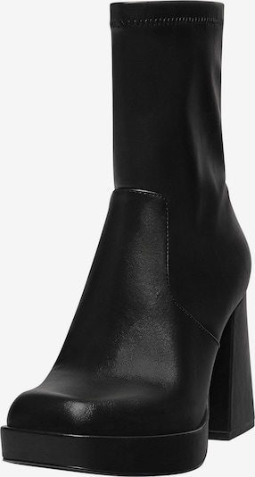 Pull&Bear Bottines en noir, Vue avec produit