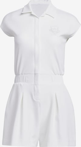 ADIDAS GOLF Sports Suit 'Go-To' in White: front