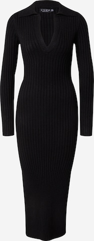 In The Style Трикотажное платье 'BILLIE' в Черный: спереди