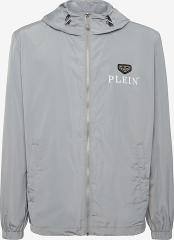 Philipp Plein - Chaqueta de entretiempo en gris: frente