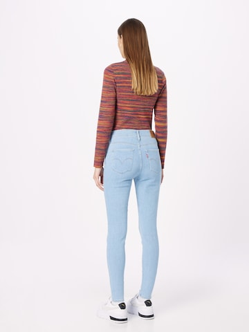 LEVI'S ® Skinny Jeans '720 Hirise Super Skinny' in Blauw