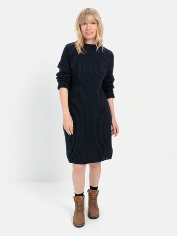 CAMEL ACTIVE Knitted dress in Blue: front