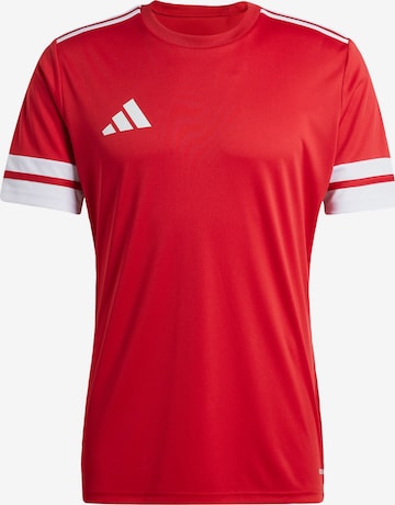 Maillot 'Squadra 25' ADIDAS PERFORMANCE en rouge : devant