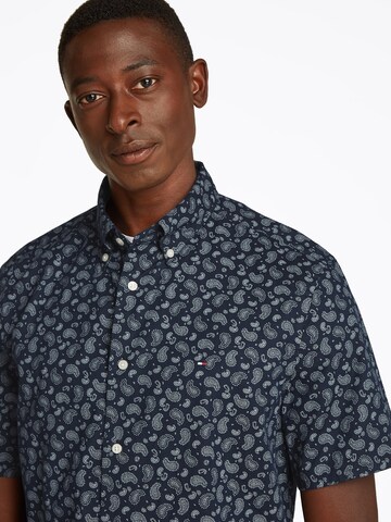TOMMY HILFIGER Regular fit Overhemd in Blauw