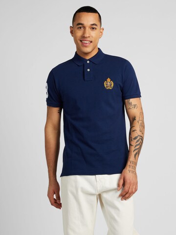 mėlyna Polo Ralph Lauren Marškinėliai: priekis