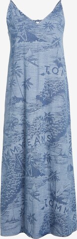 Tommy Jeans Summer Dress in Blue: front