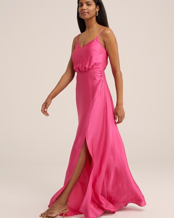 WE Fashion - Vestido en rosa: frente