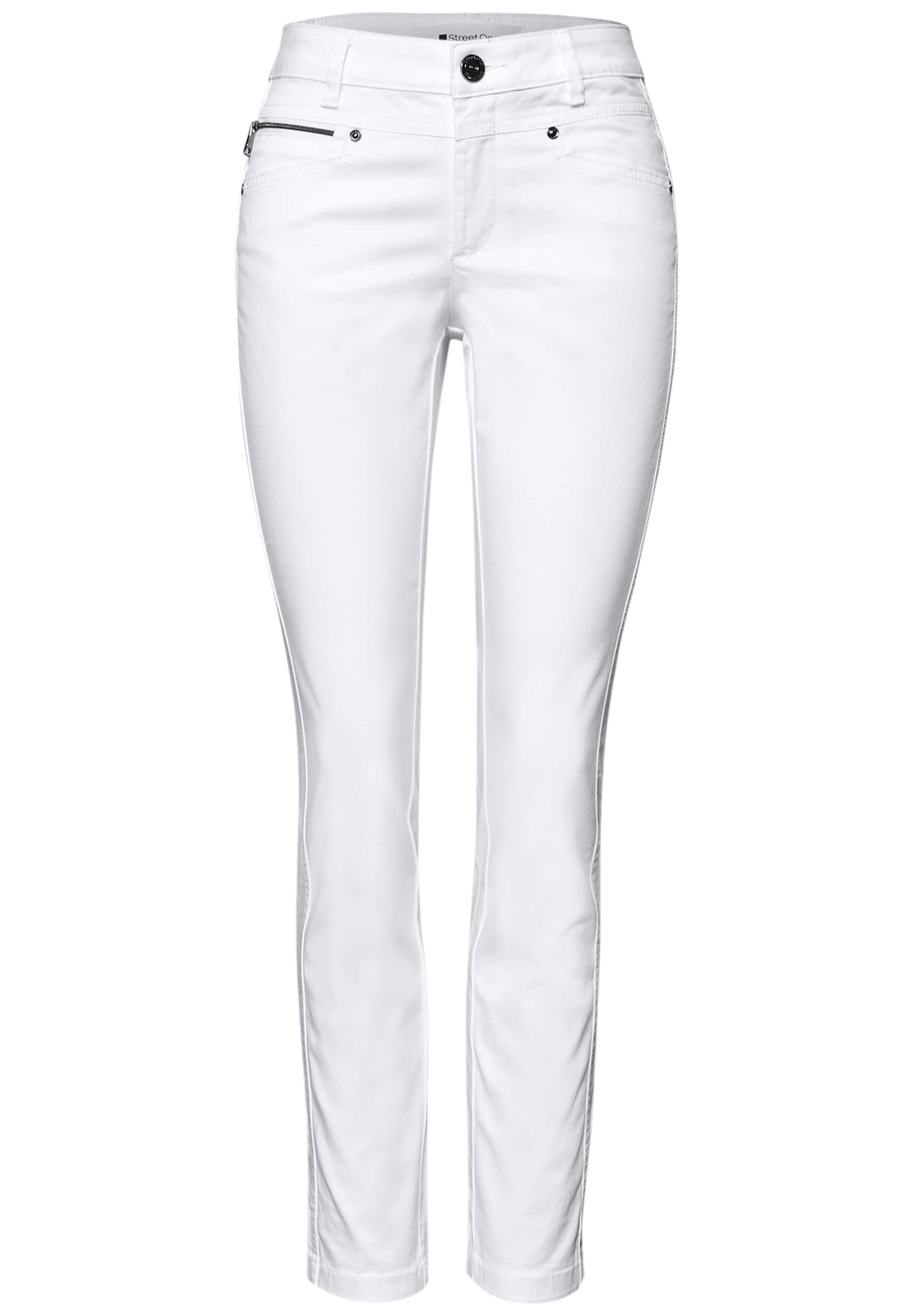 STREET ONE Hose in Weiß: Vorderseite