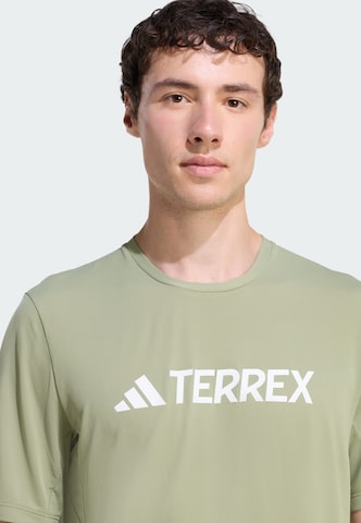 T-Shirt fonctionnel ADIDAS TERREX en vert