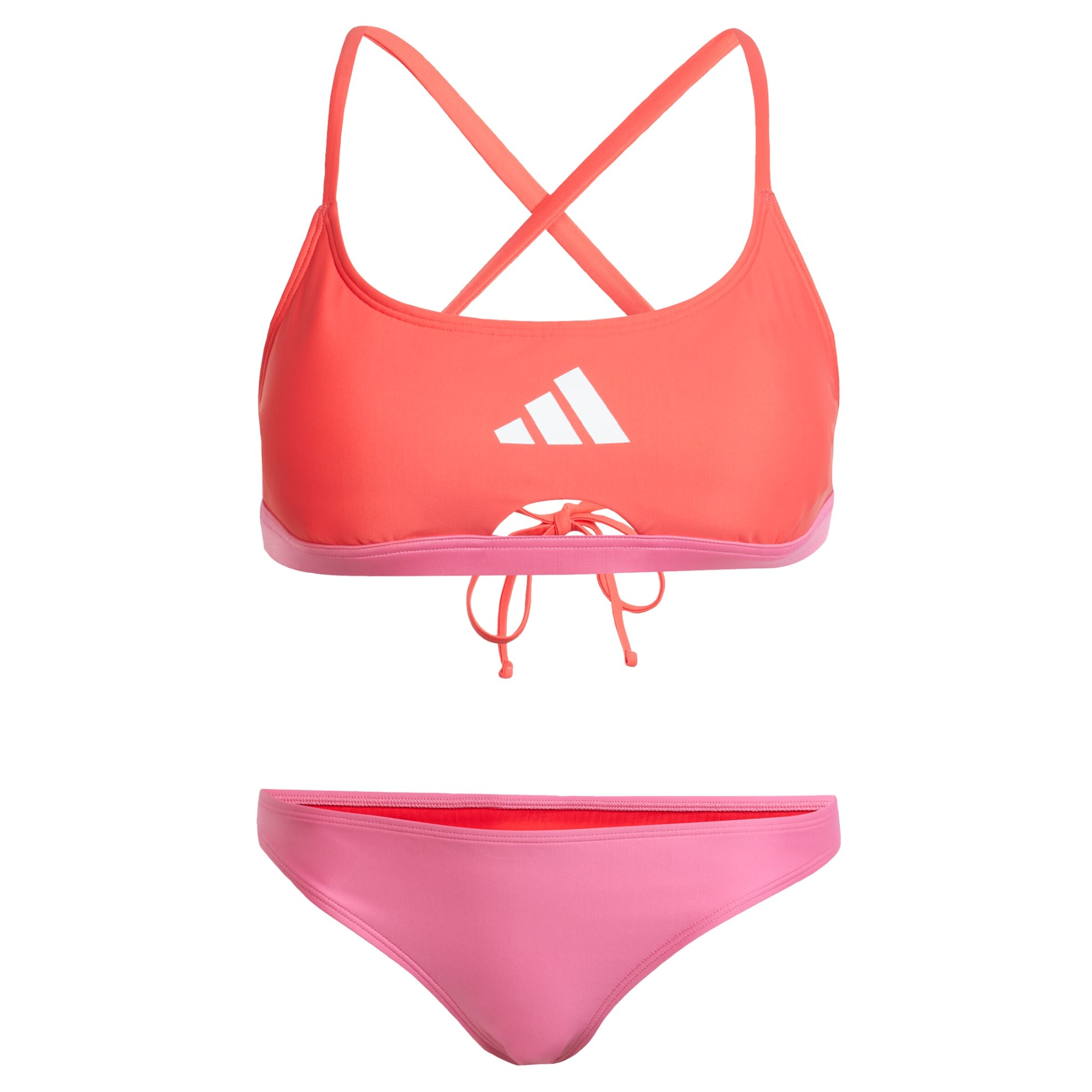 ADIDAS SPORTSWEAR - Bustier Bañador de natación en rosa: frente
