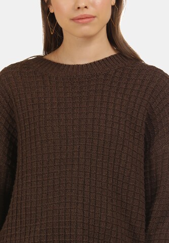 myMo NOW Pullover in Braun