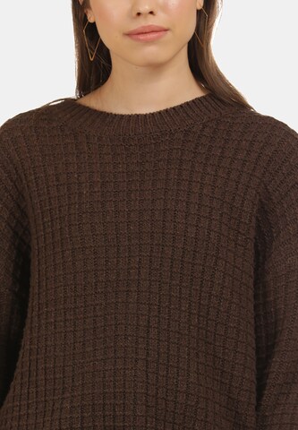 Pull-over myMo NOW en marron