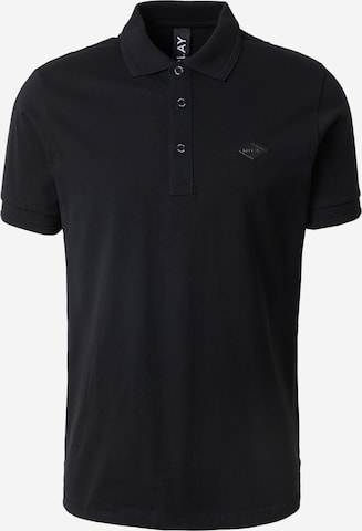 REPLAY - Camiseta en negro: frente