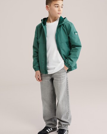 WE Fashion Between-season jacket in Green