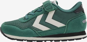 Hummel Trainers in Green: front