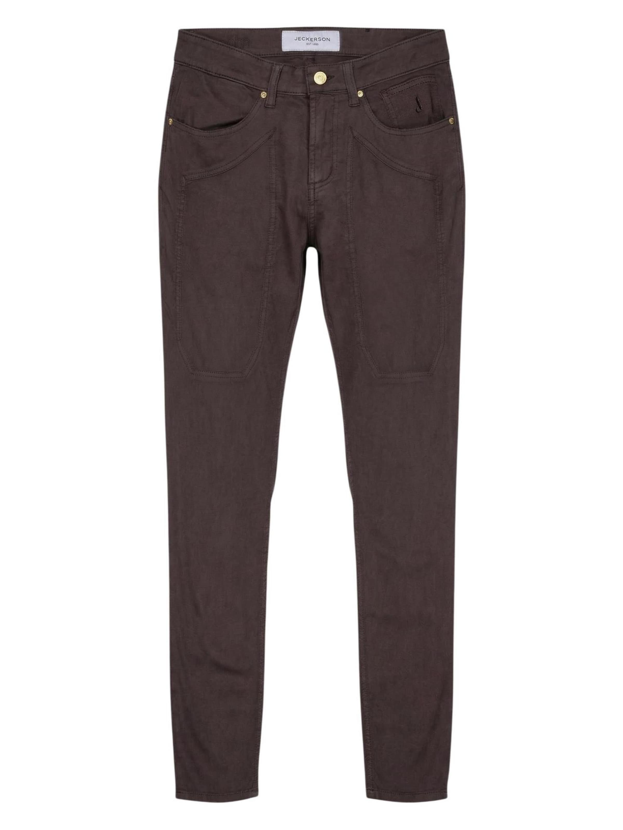Slimfit Jeans 'JOHN 5 TASCHE TOPPA JUPPA077JOHN001 CTCPTPIQU001 U036' di Jeckerson in marrone