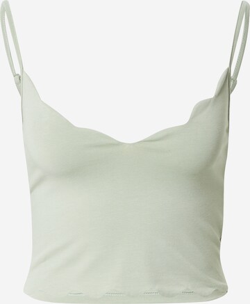 ABOUT YOU Top 'Auguste' in Green: front