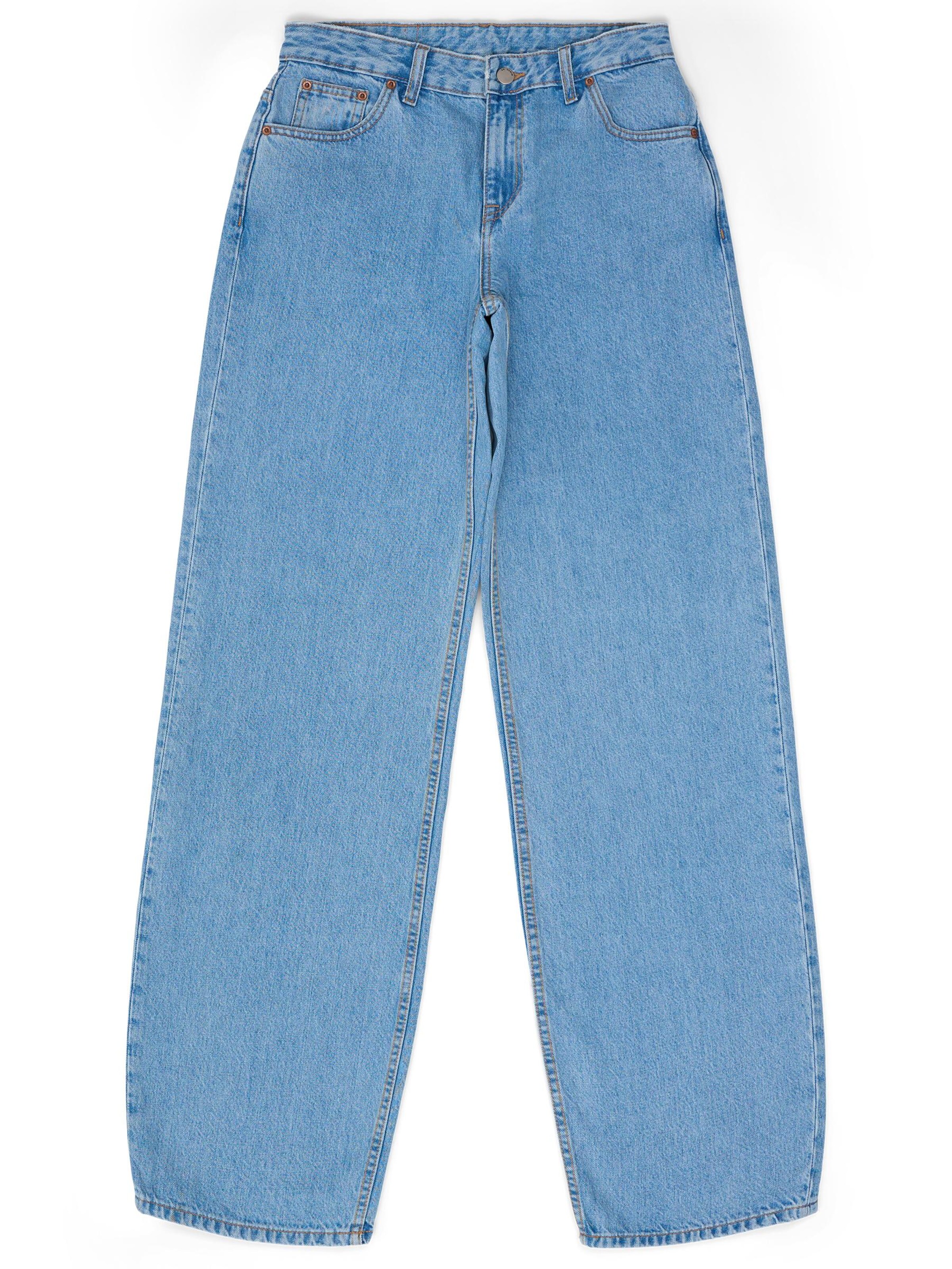Dr. Denim Jeans 'Hill Low Relaxed' in Blauw: voorkant