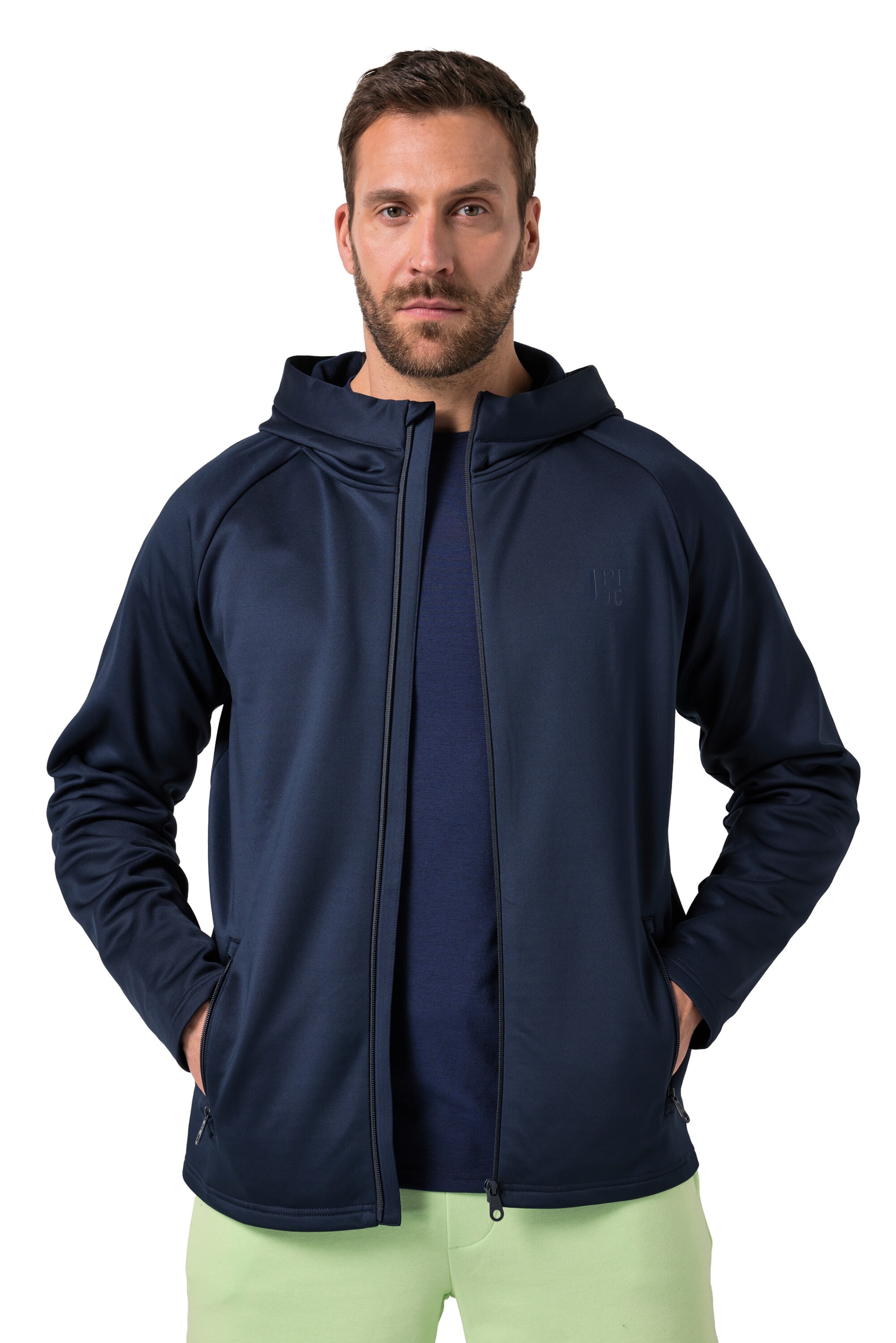 JAY-PI Sweat jacket in Blue: front