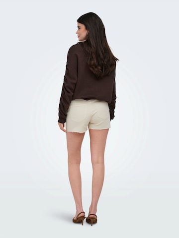 ONLY - regular Vaquero 'ONLWAUW' en beige