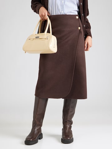 GANT - Falda en marrón: frente