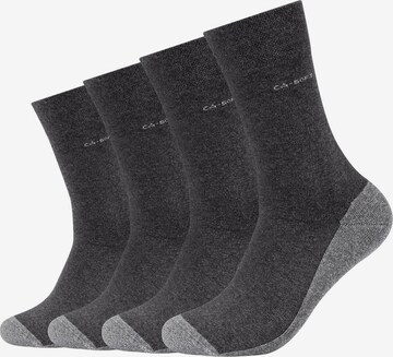 camano Socks in Grey: front