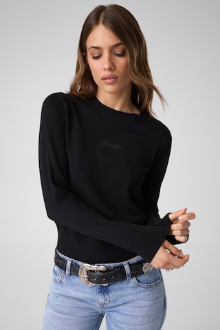 GUESS JEANS - Jersey en negro: frente