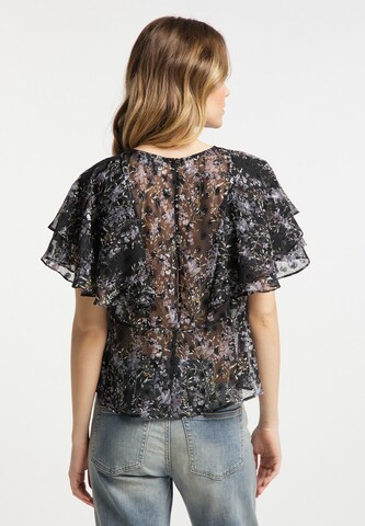 Camicia da donna di DreiMaster Vintage in nero