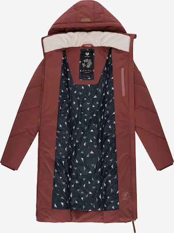 Ragwear Winter Coat 'Rebelka' in Brown