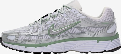 Nike Sportswear Matalavartiset tennarit 'P-6000' koossa 36 värissä vihreä / hopea / valkoinen, Tuotenäkymä