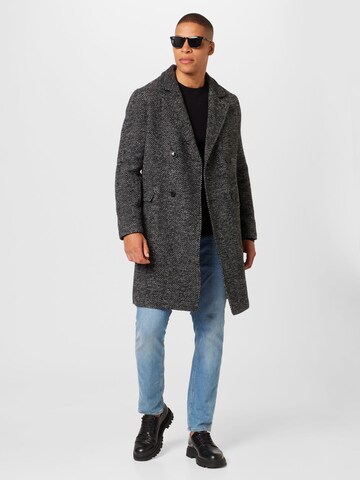 Manteau mi-saison BURTON MENSWEAR LONDON en noir