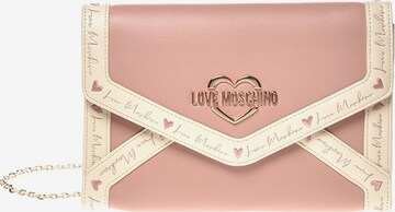 Love Moschino Clutch in Pink: predná strana