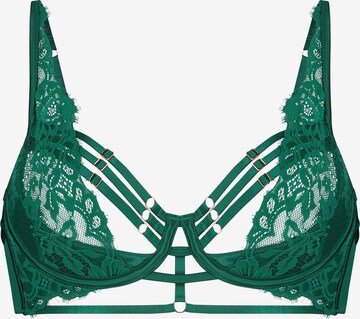 Hunkemöller Bra 'Iggy' in Green: front