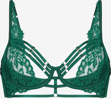 Hunkemöller Bra 'Iggy' in Green: front