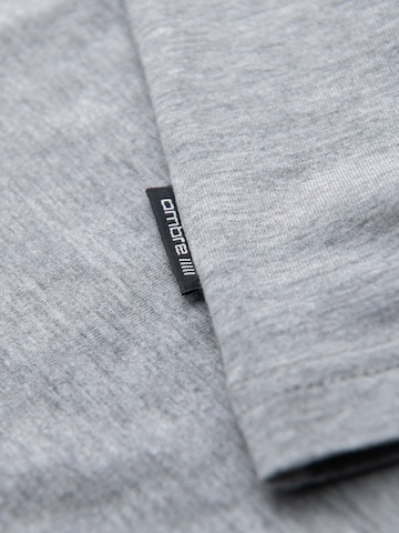 Ombre Shirt in Grau