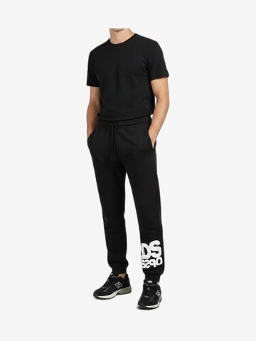 Regular Pantalon de sport DS2 en noir : devant