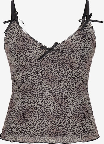 Haut 'Festival Collection' MYMO en marron : devant
