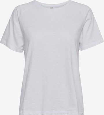 PULZ Jeans Shirt 'BRIT' in White: front