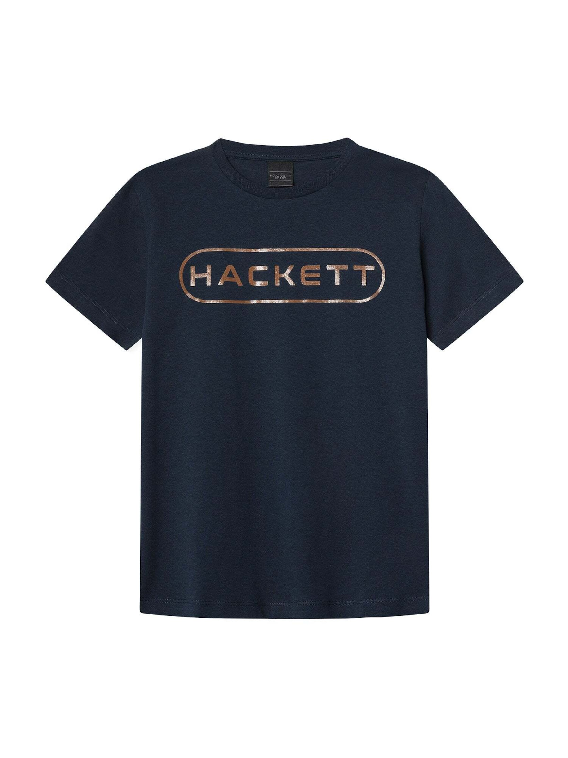 Maglietta 'Essential' di Hackett London in blu: frontale