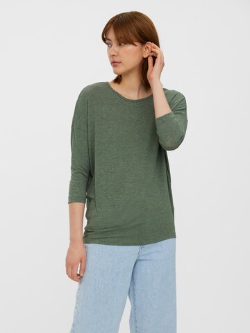 T-shirt 'Carla' VERO MODA en vert : devant