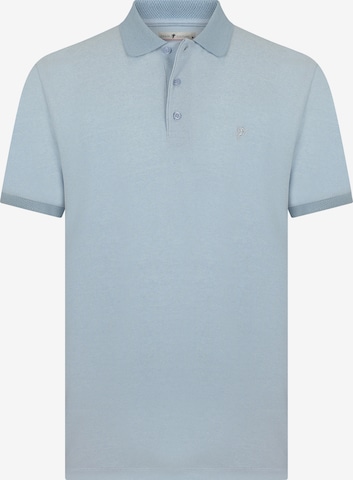 DENIM CULTURE Tričko 'CALVIN' – modrá: přední strana