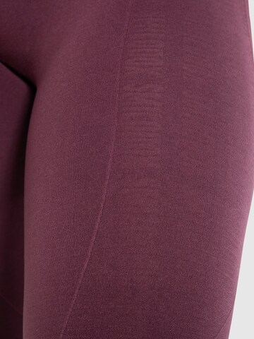 Coupe slim Leggings 'Layne' Smilodox en violet