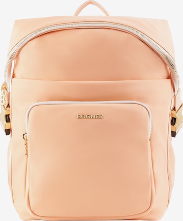 BOGNER Backpack 'Klosters Neve' in Orange: front