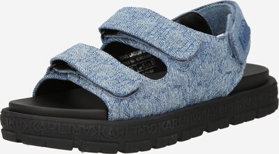 Sandalo Karl Lagerfeld di colore blu denim, Visualizzazione prodotti