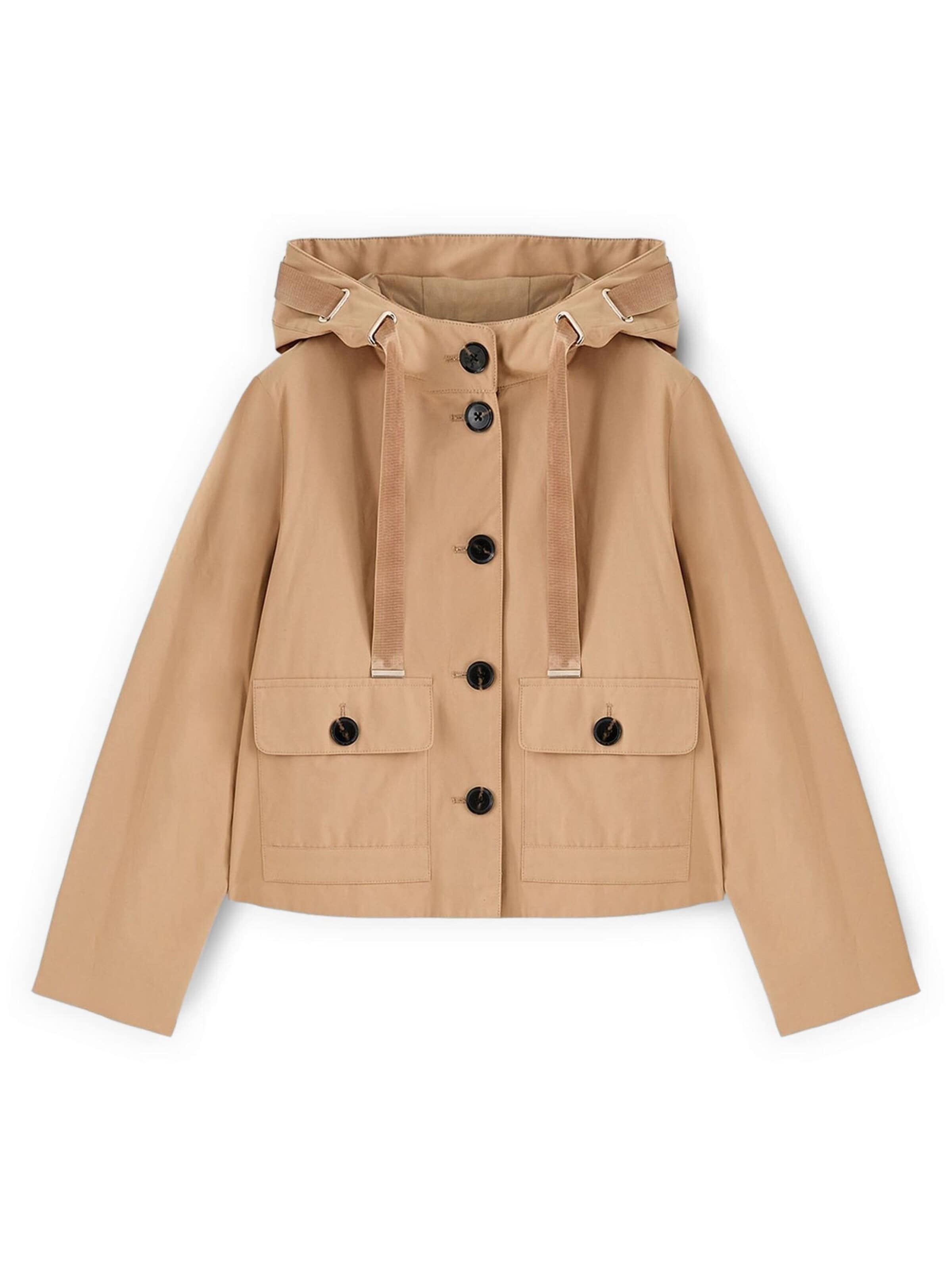 Manteau d’hiver MOTIVI en beige : devant