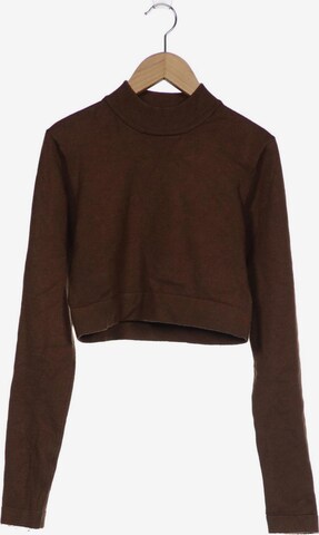 NA-KD Sweater & Cardigan in M in Brown: front