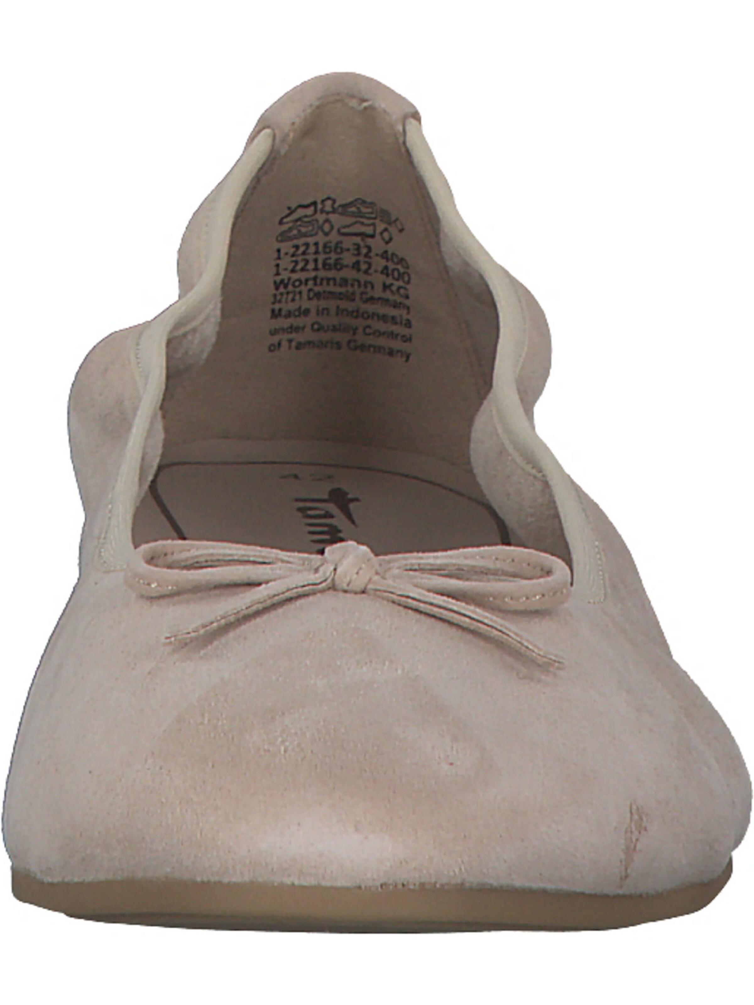 Tamaris Ballet Flats in Beige