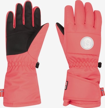 TROLLKIDS Gloves in Orange: front