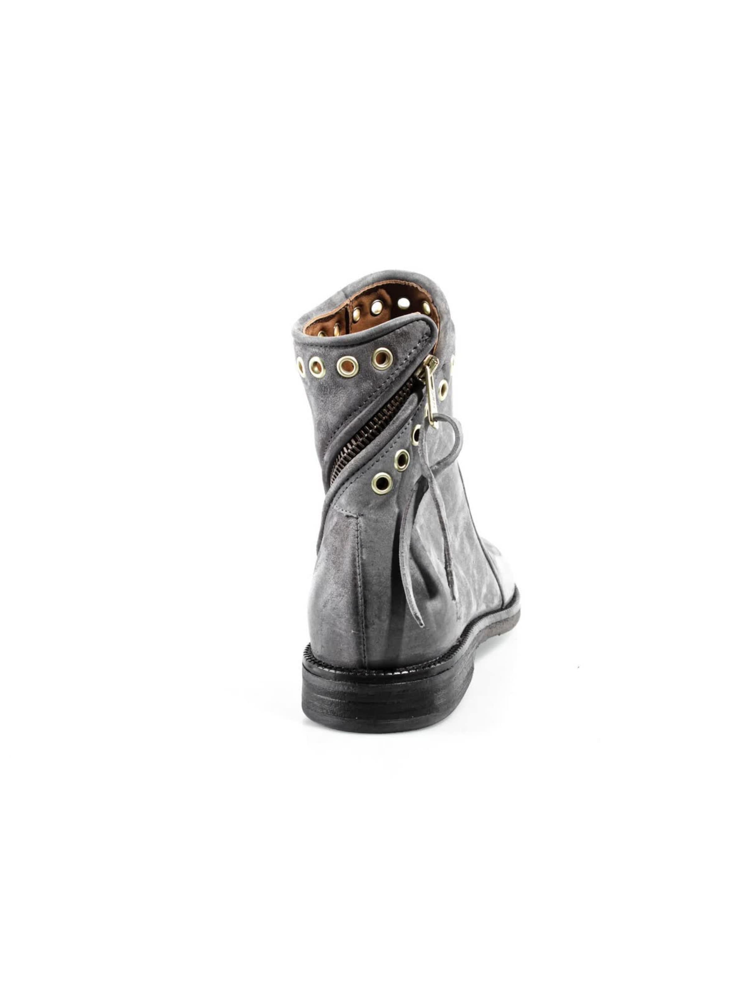 A.S.98 - Botas pelo tornozelo 'ALAYNA' em cinzento: atrás