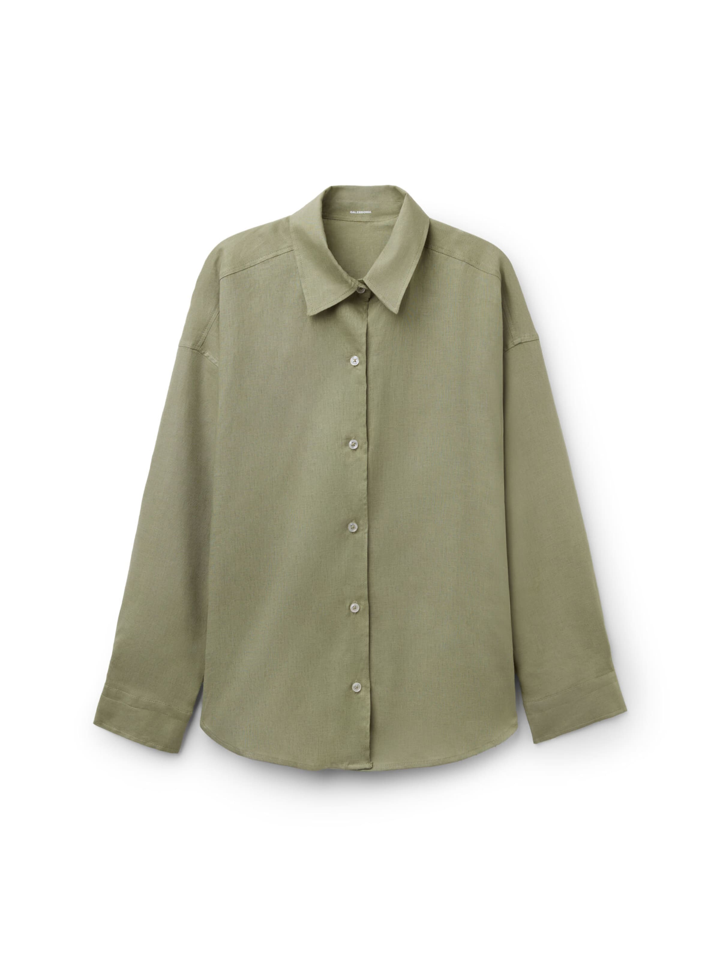 CALZEDONIA Bluse in Grün: Vorderseite